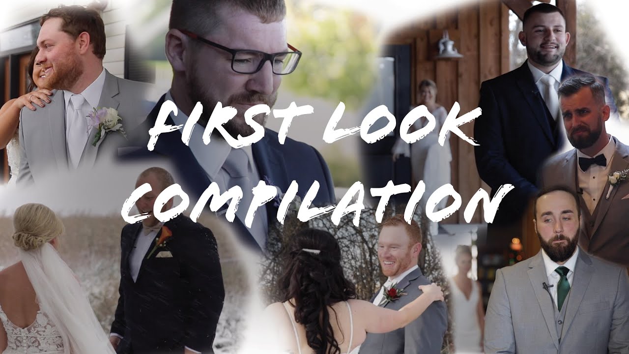 Wedding First Look REACTION (Compilation Video)