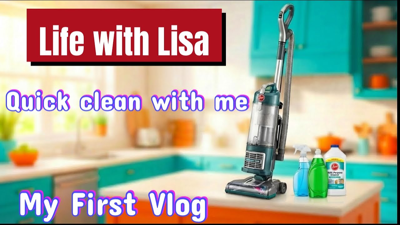 Clean with me (my first vlog)