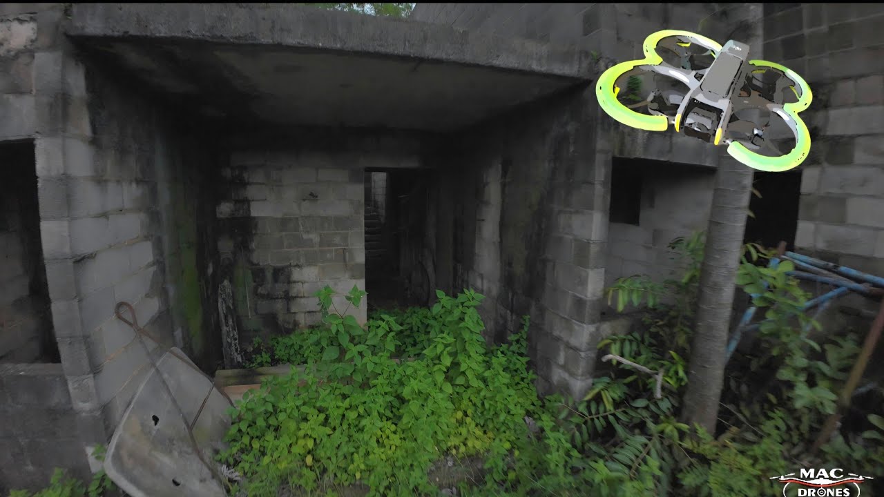 DJI AVATA 2 PRÉDIO ABANDONADO  COM  EMOÇÃO 