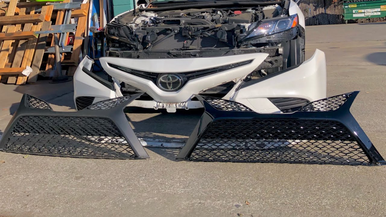 FRONT BUMPER GRILL INSTALL + UNINSTALL | CAMRY XSE 2018 - 2023 |