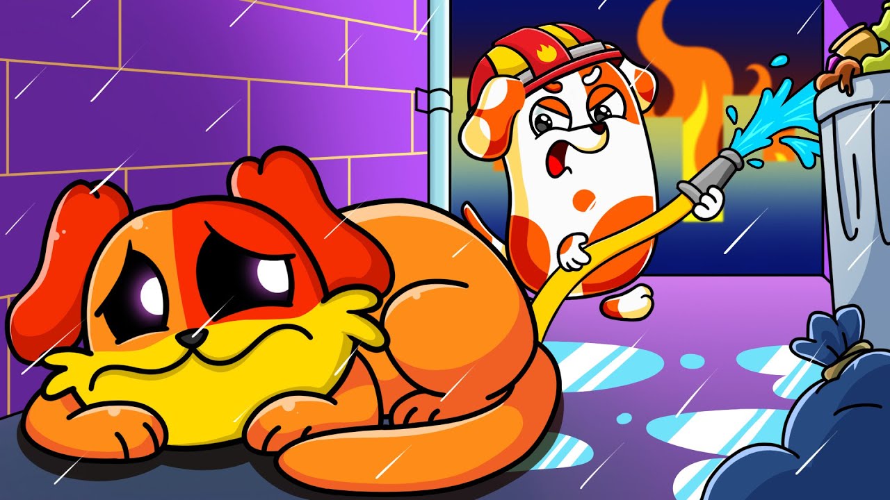 New Animation: DogDay...Firefighter HooDoo Is A HERO!! | Cartoon Animation | Doo Patroo