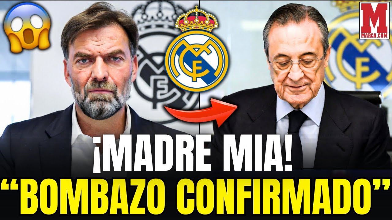 ⭐ ¡LA ERA KLOPP COMIENZA YA! EL MADRID PRESENTA A SU NUEVO ENTRENADOR EN UNA CEREMONIA HISTÓRICA
