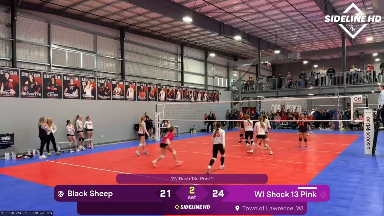 WI Shock 13 Pink vs. Black Sheep (2026.02.01)