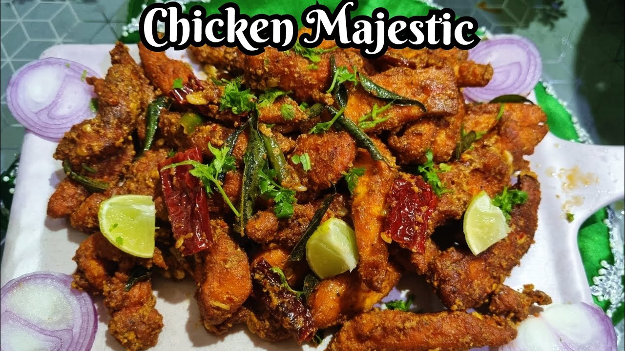 Hyderabadi Chicken Majestic Recipe | Chicken Starter Recipe| Shadiyo Wala  Chicken Starter Recipe |
