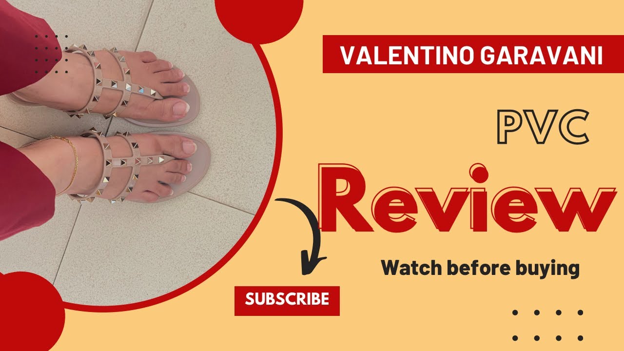 Valentino Garavani Rockstud flip flops review