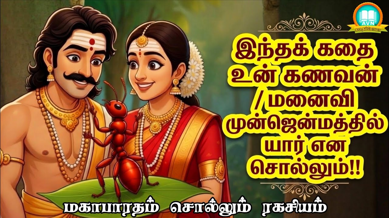 இந்த கதை கேட்டவர்களுக்கு கீழ் பிறவி இல்லை | Mahabharatham unknown Stories | AVN in kadhaippoma