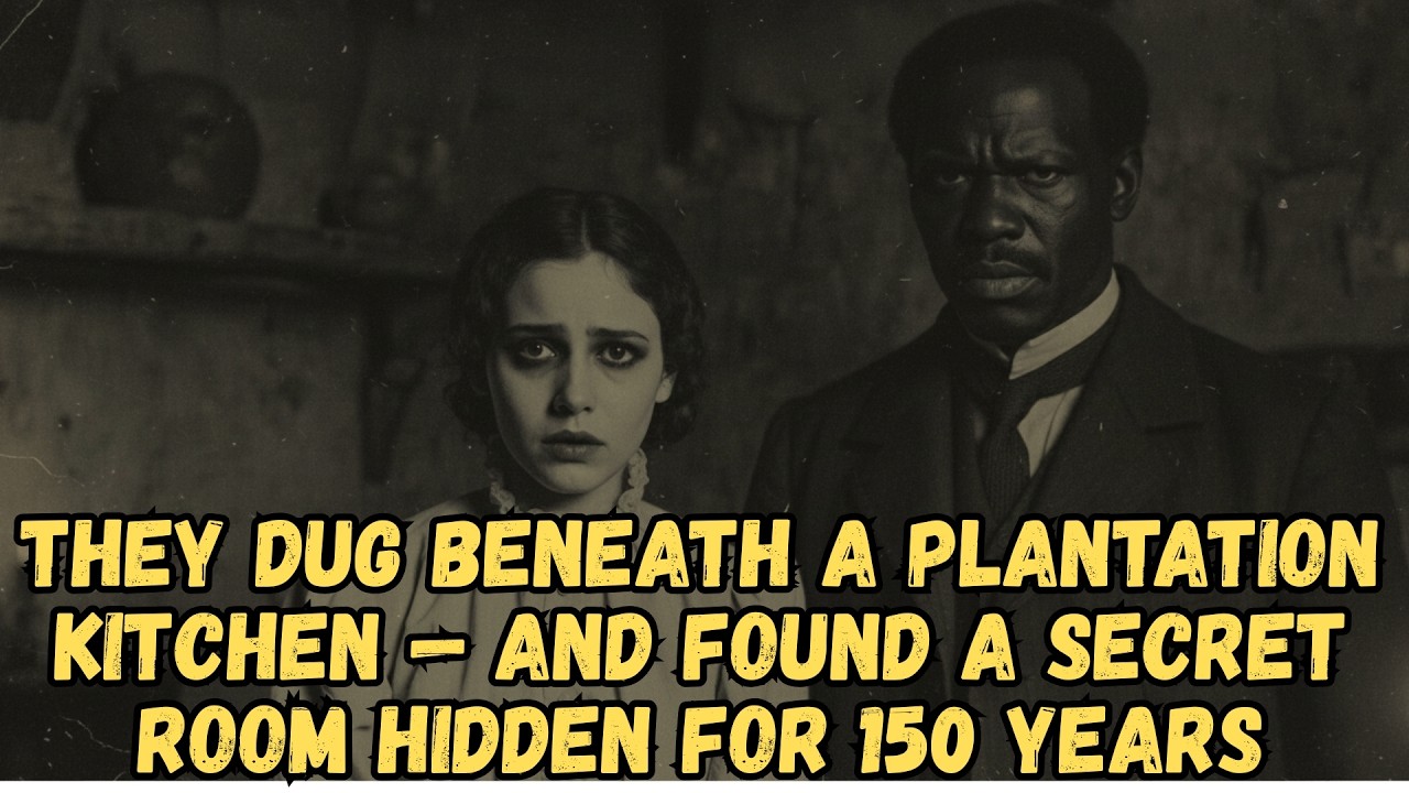 They Dug Beneath a Plantation Kitchen — And Found a Secret Room Hidden for 150 Years