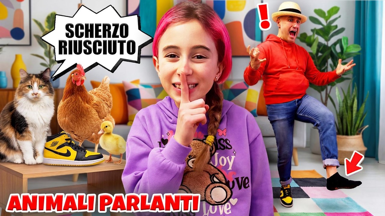 PAPÀ SALVO SCOPRE CHE GIORGIA PARLA CON GLI ANIMALI A CASA NOSTRA! SI ARRABBIA!
