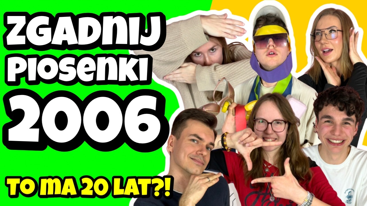 Młodzież już nie zna. A Ty? Odgadnij piosenki 2006. To serio 20 lat temu😳 | Dzikie Ucho