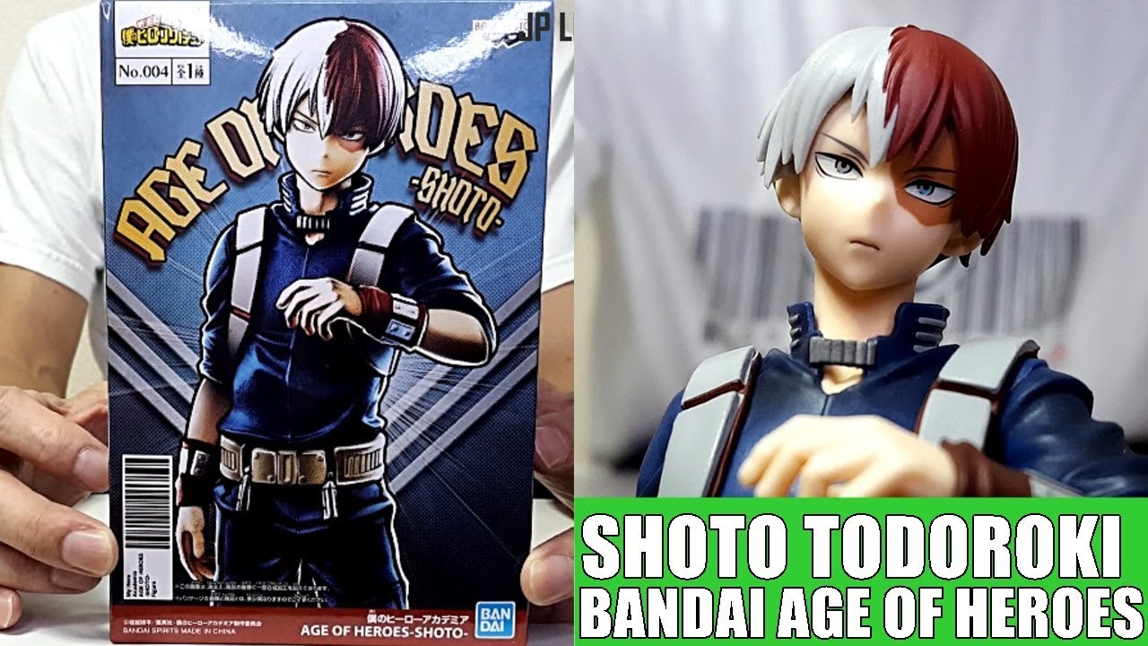 SHOTO TODOROKI Figure Age of Heroes My Hero Academia BANDAI Unboxing