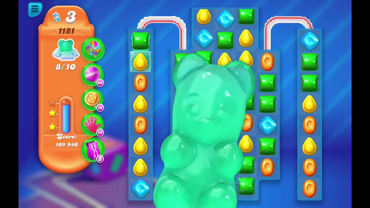 Candy Crush Soda Saga Levels 1180 To 1184