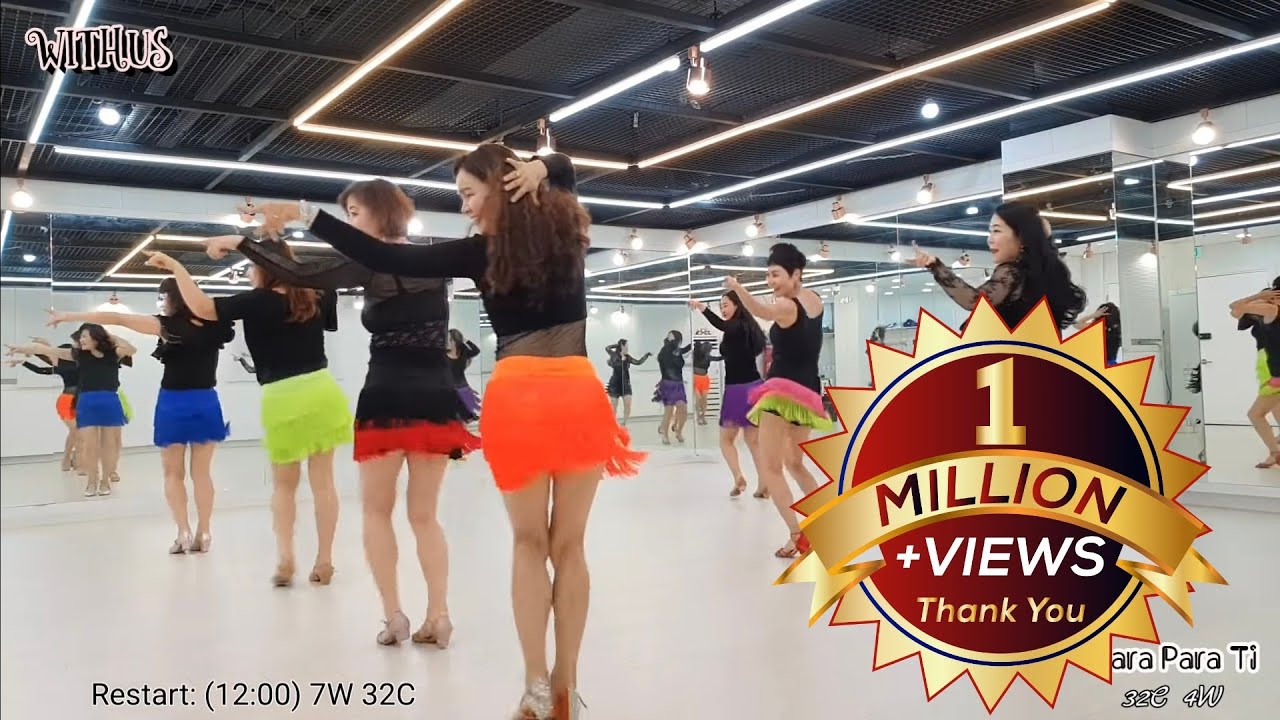 Para Para Ti /by DJ Kimko & DJ Sanny J (Improver Samba) line dance