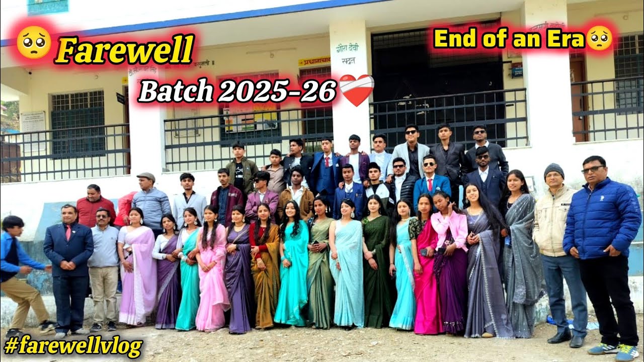 From Classrooms to Memories🥺❤️‍🩹 | Farewell Vlog 🥺❤️‍🩹 #farewell #anishanegivlogs 