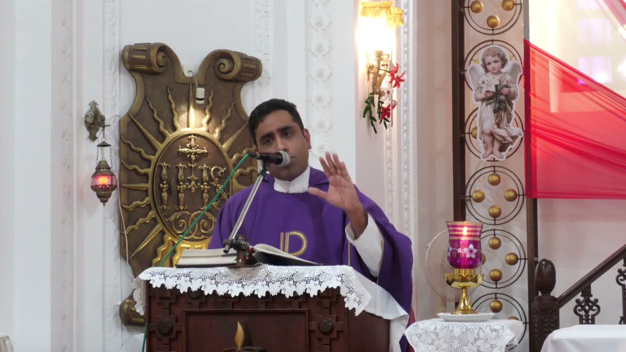 DAY 8 Novena of the Cross of Miracles Main Celebrant Fr. Joephil Dias. St Joseph Vaz Spiritual Rene