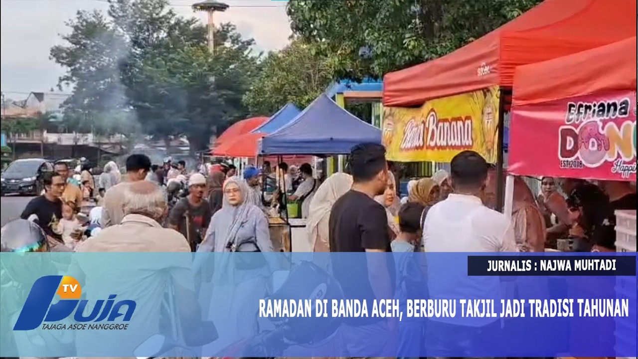 Ramadhan di Banda Aceh, Berburu Takjil Jadi Tradisi Tahunan