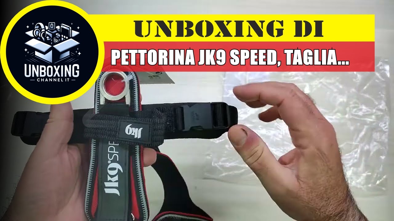 Pettorina JK9 Speed, Taglia S - Julius
