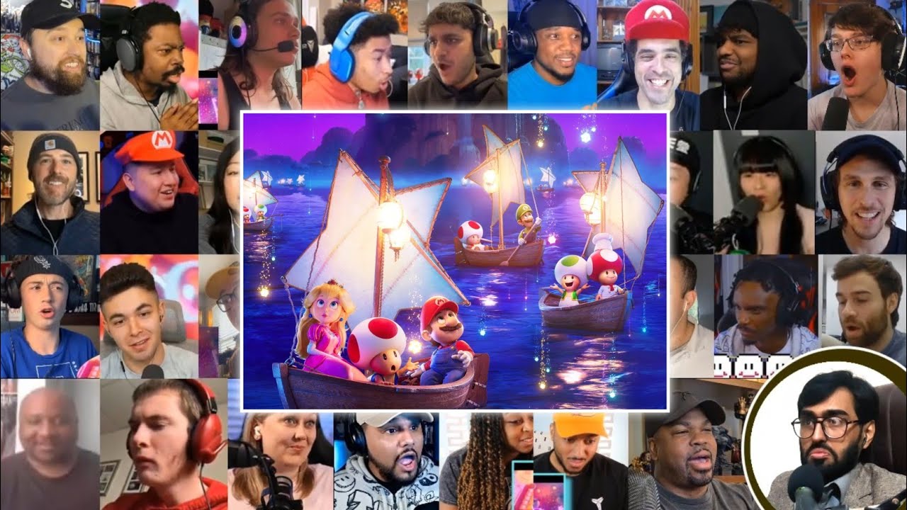 The Super Mario Galaxy Movie Official Trailer Reaction Mashup | Nintendo Direct