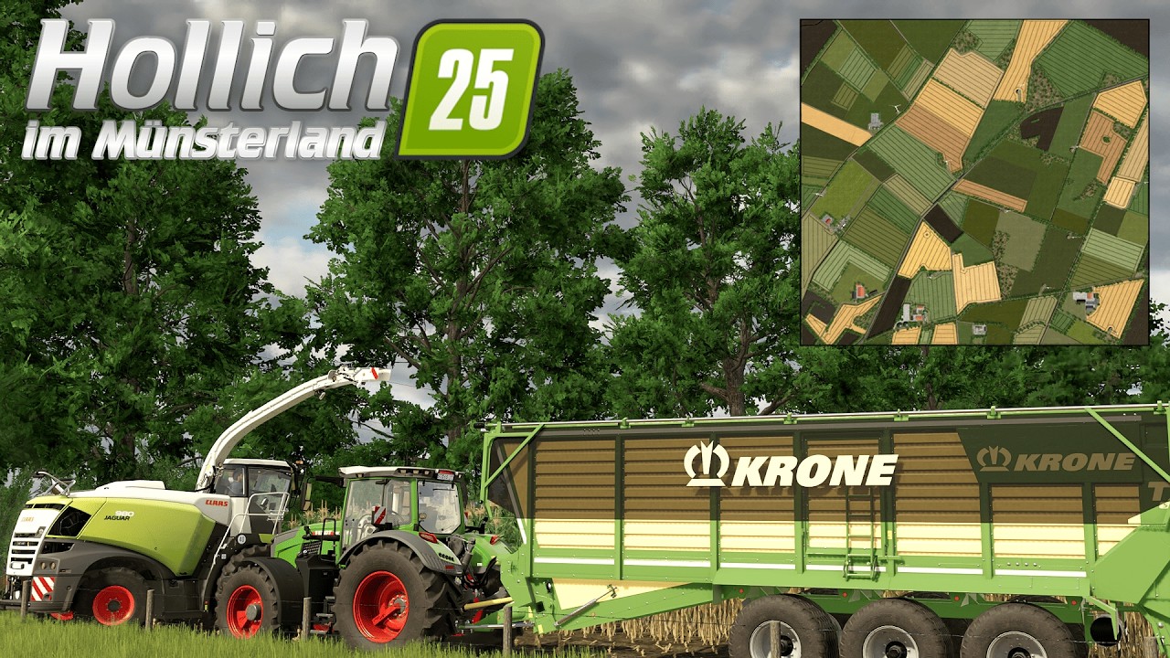 HOLLICH I Idyllisches Flair des MÜNSTERLANDES! Sneak Preview der NEUEN KARTE! Farming Simulator 25