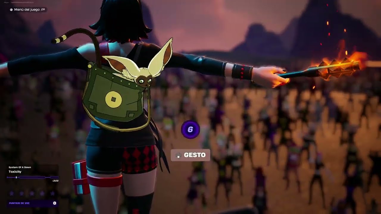 Toxicity   System Of A Down - VOCAL  Fortnite 2025 12 02 #fortnite #fortnitefestival #guitarhero