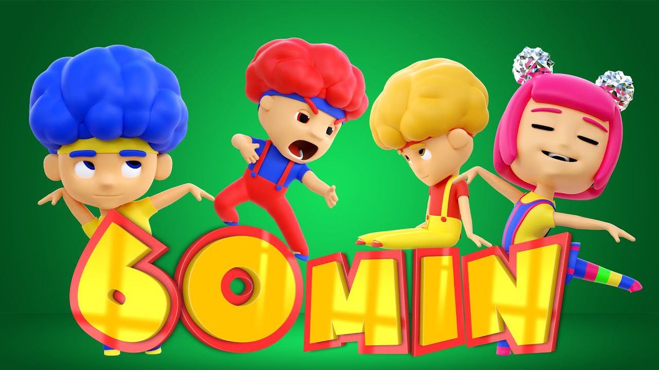 D Billions con nuevos héroes | MEGA Compilación | D Billions Canciones Infantiles