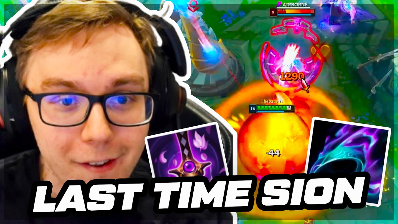 I'M NEVER PLAYING SION AGAIN...