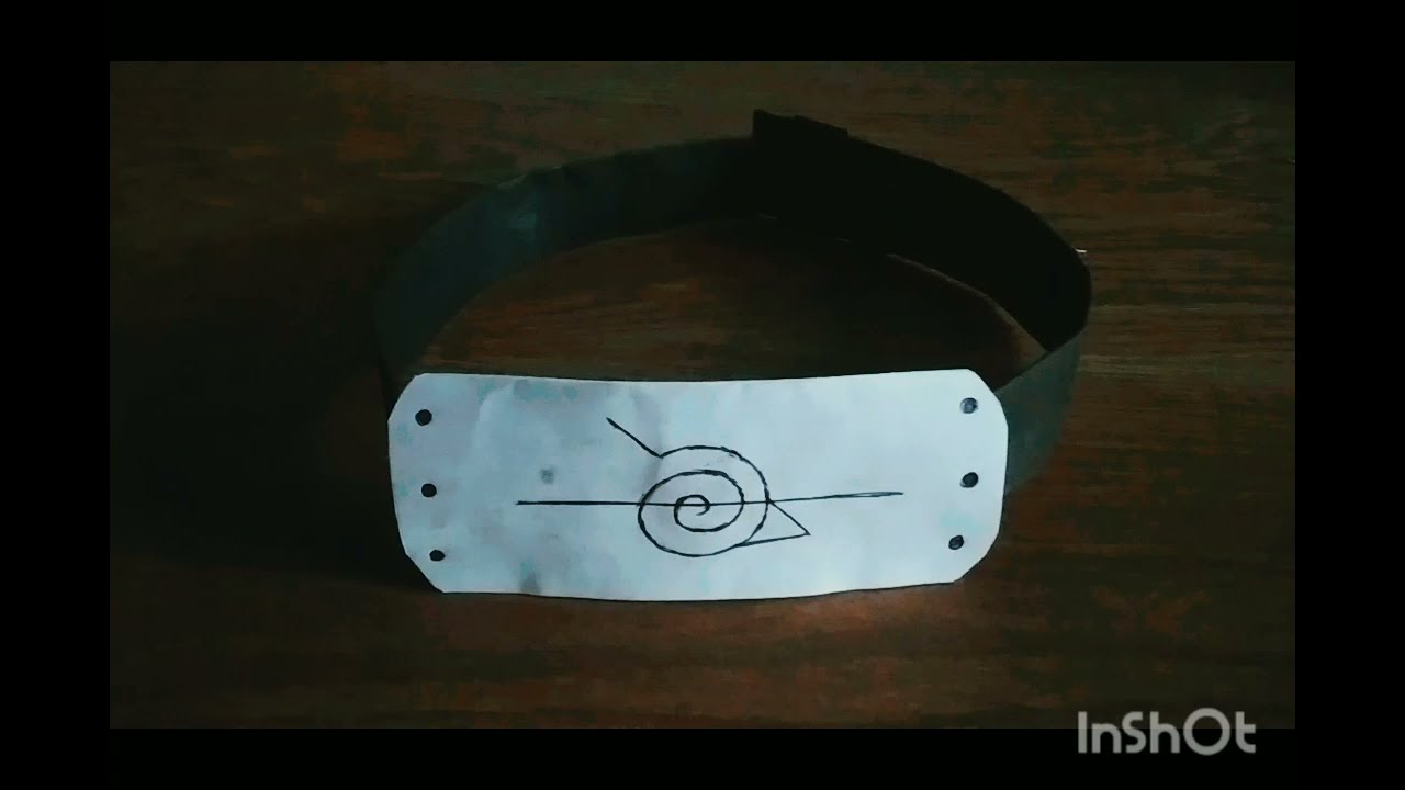 How to make Itachi headband | origami tutorial#naruto#anime
