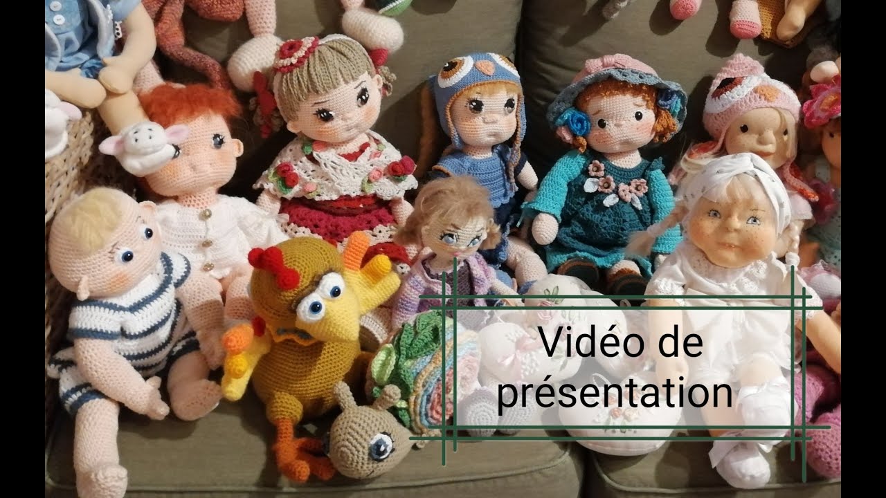 Lancement de la chaîne CKEJAIME CROCHETER (vidéo de présentation)