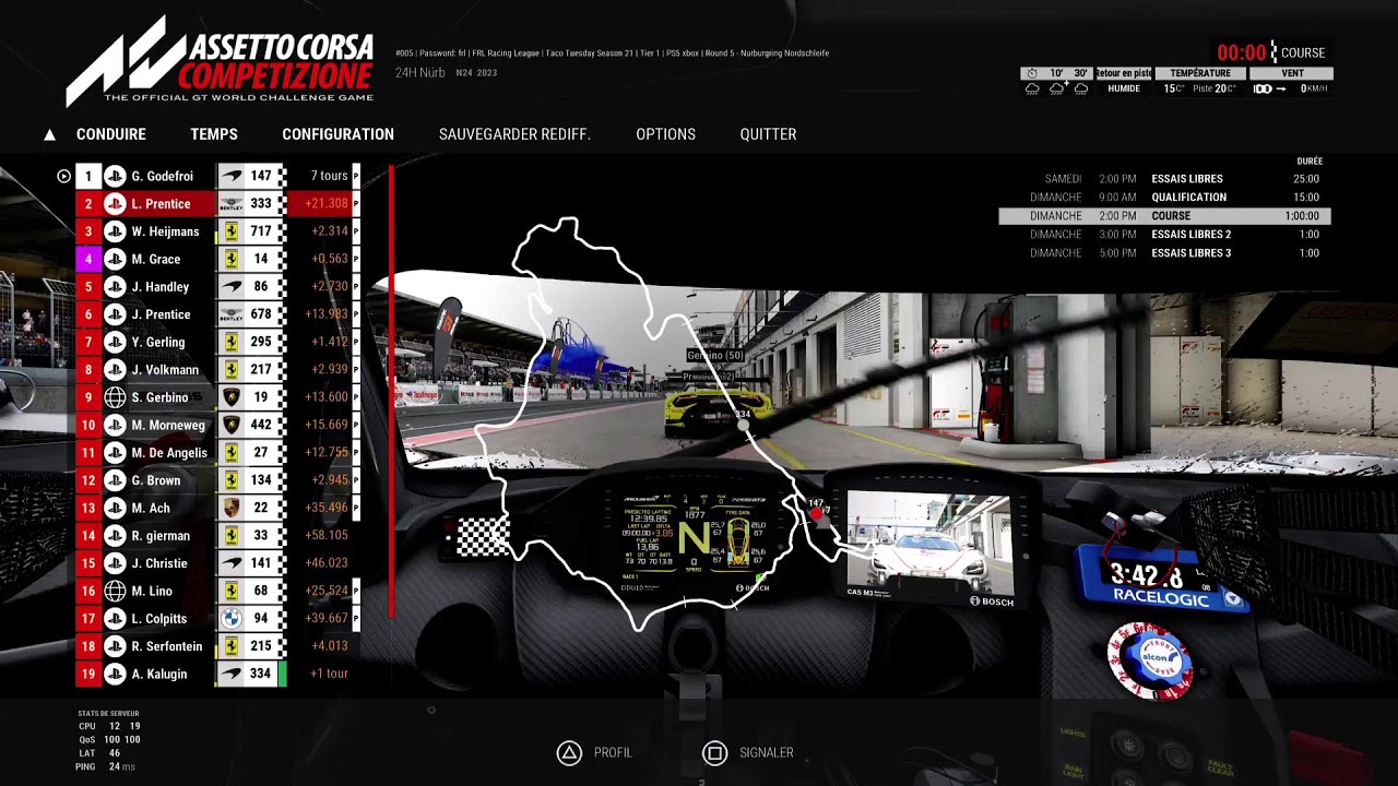 FRL Taco tuesday season 21 / 60min Nordschleife