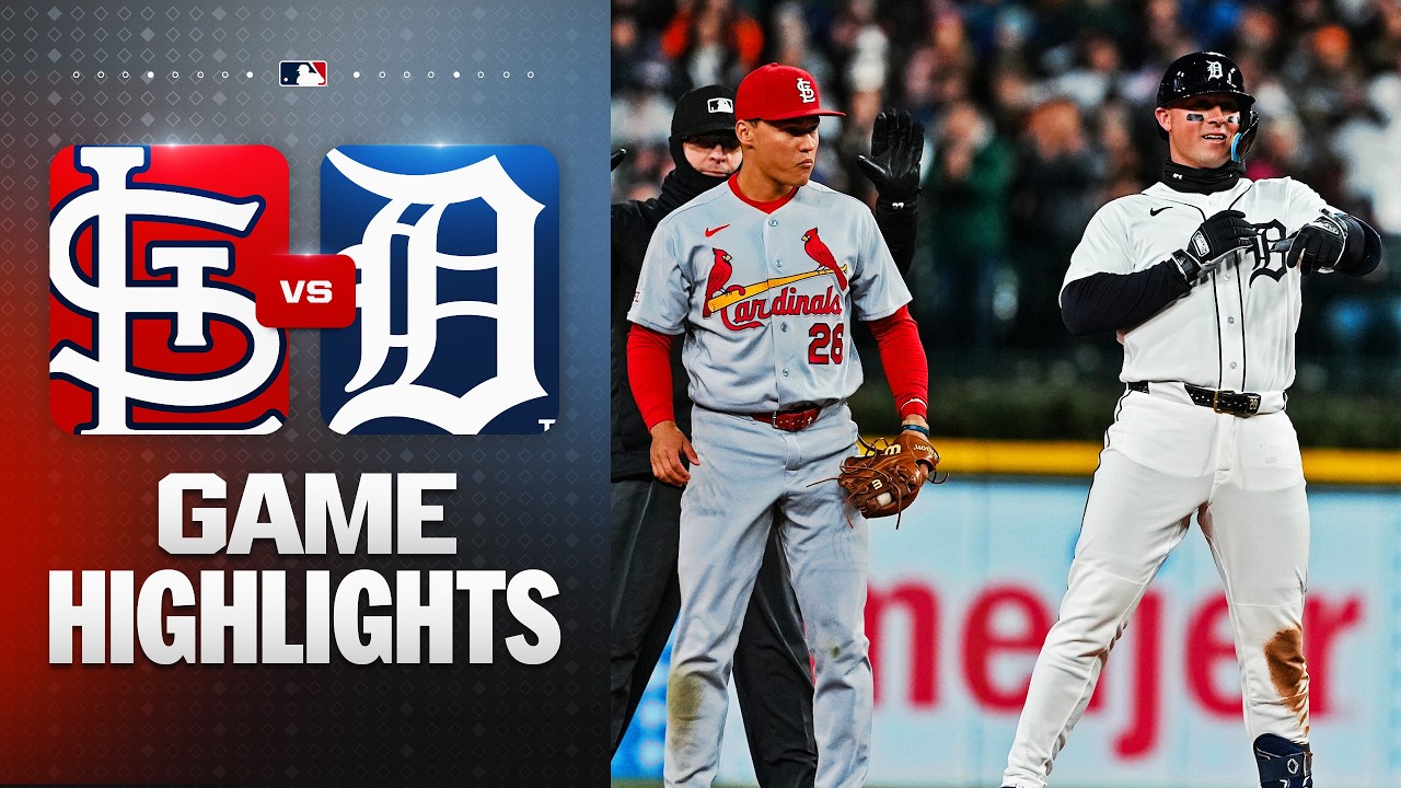 Обзор матча &laquo;Кардиналс&raquo; &mdash; &laquo;Тайгерс&raquo; (05.04.2026) | Обзор матчей MLB