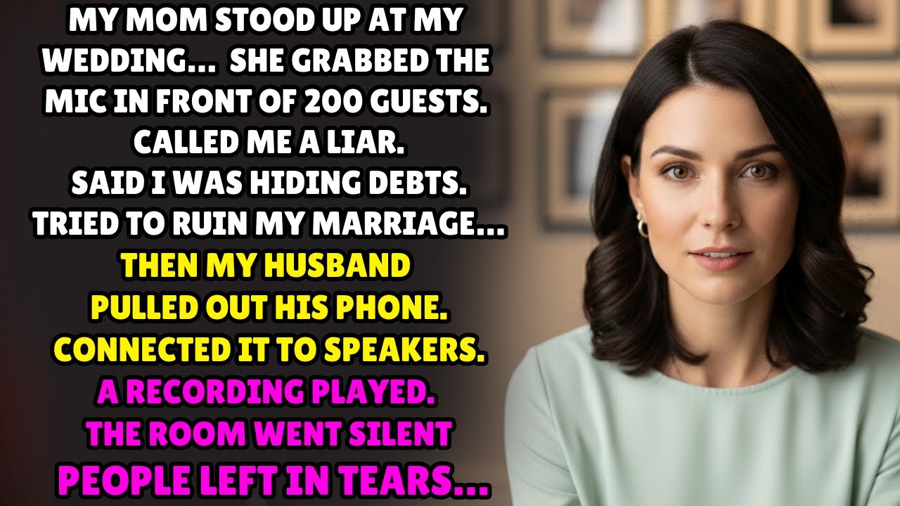 My Mom Humiliated Me At My Wedding — My Husband's Phone Made People Leave In Tears