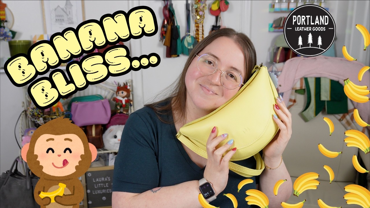 Распаковка моей сумки Banana Bag | PLG Koala в оттенке Butter Bliss