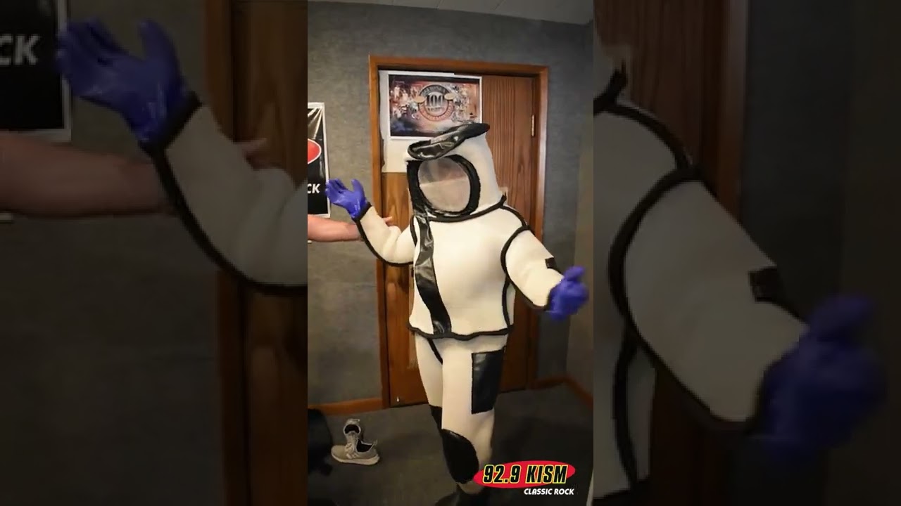 Murder Hornet Protective Suit Try On