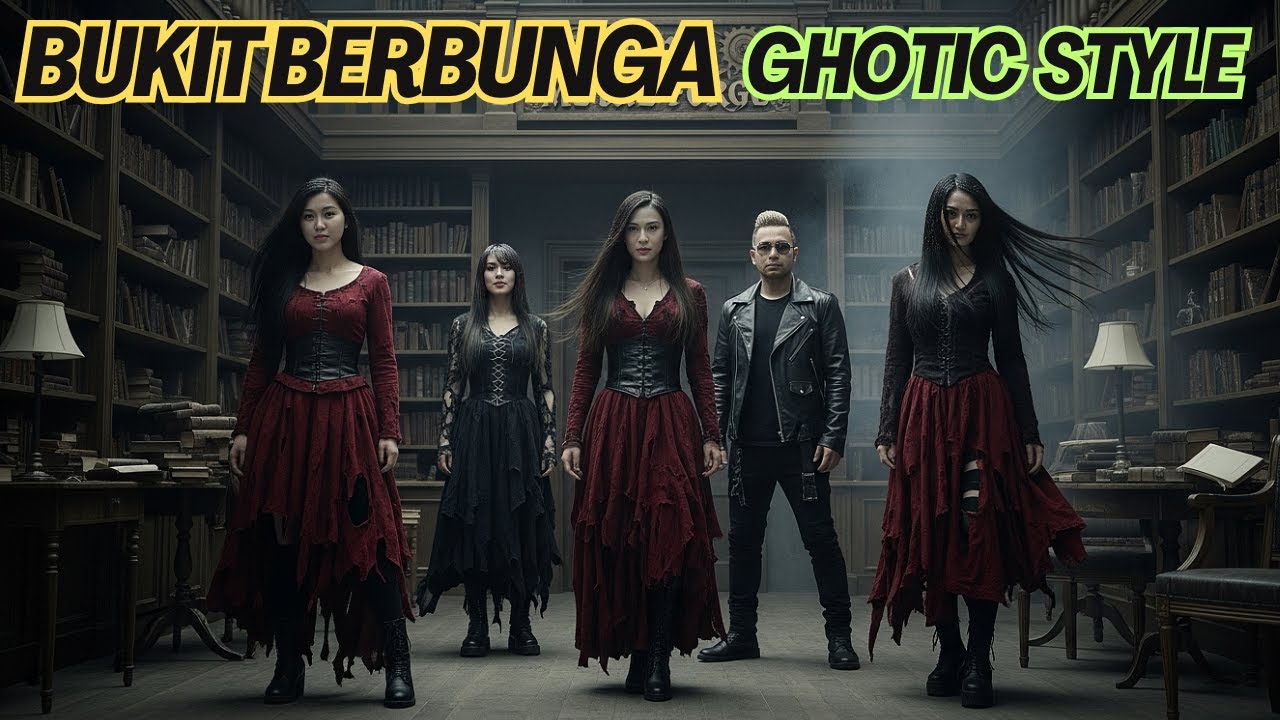 Bukit Berbunga -Uci Bing Slamet || 💀Ghotic style Cover The Last Hymn of Shadows By Viema Metal Forge