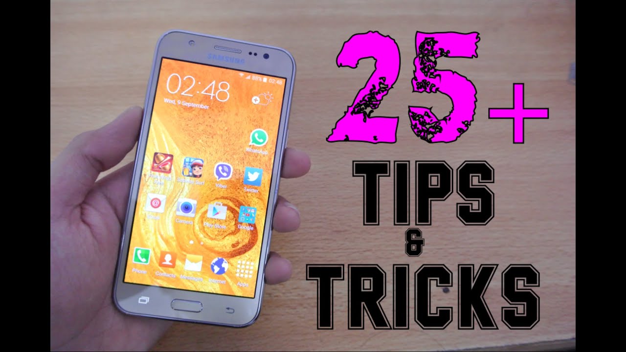 Samsung Galaxy J5 - 25+ Tips & Tricks HD