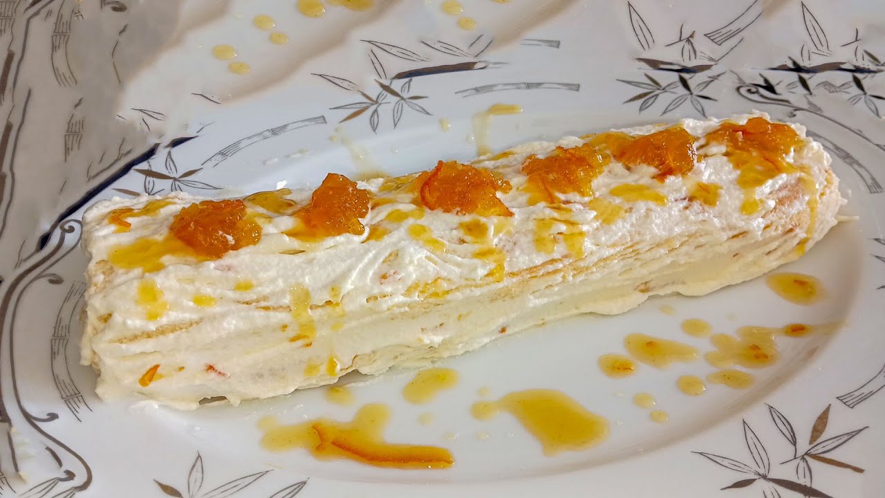 Brazo de bizcocho de Naranja