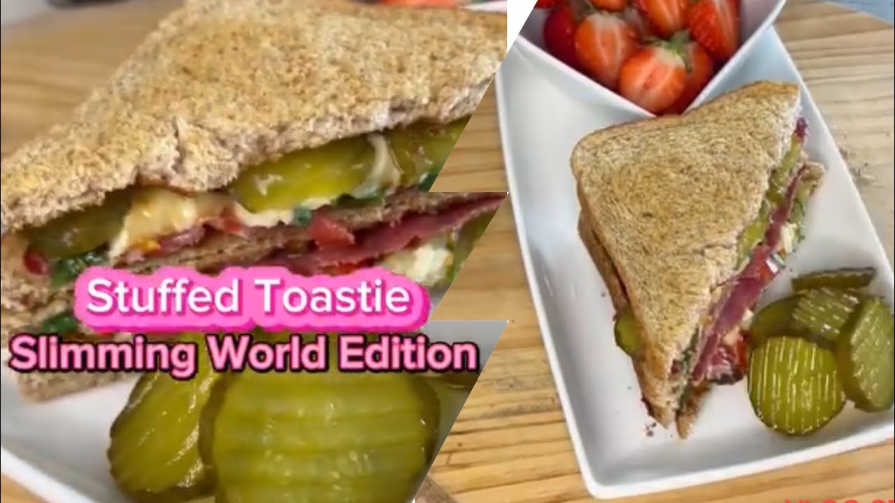 Make a delicious stuffed toastie with me / Slimming world edition