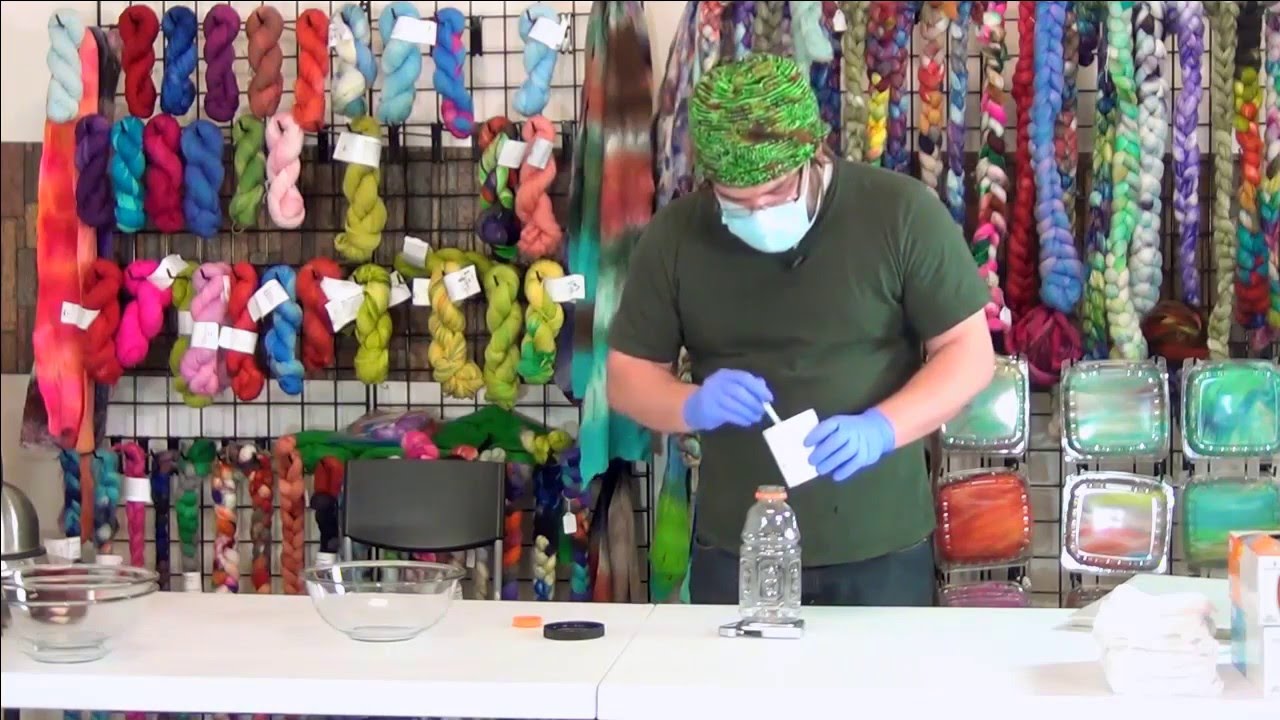 How to Dye Yarn and Fibers Online Course Sneak Peek