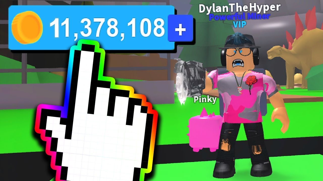 NEW AUTO CLICKER HACK IN MINING SIMULATOR!! (Roblox)