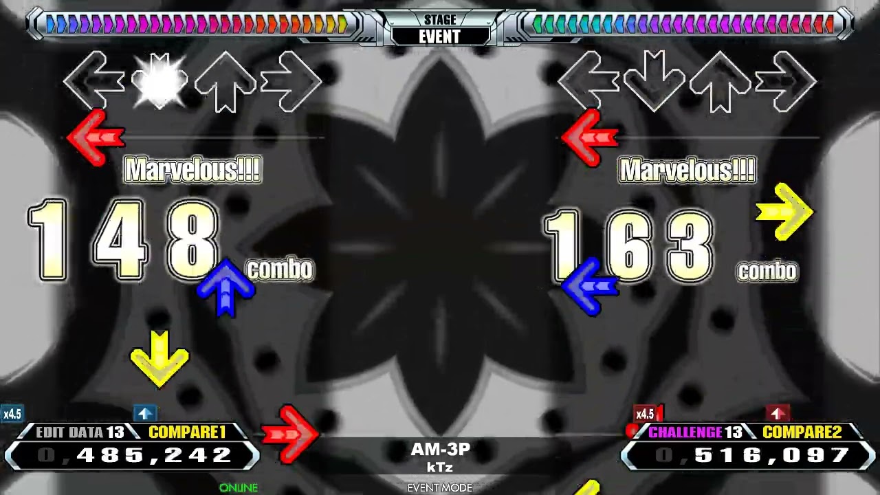 [DDR] AM-3P [PERSONAL EDIT/CHALLENGE] Comparison