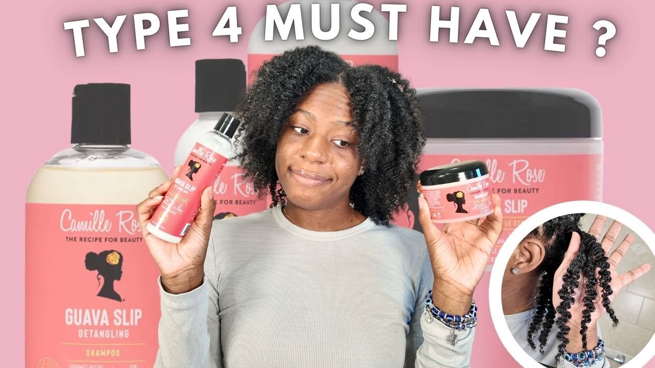 I tried Camille Rose's Guava Slip Collection on my Type 4 hair... Did it pass the test!?