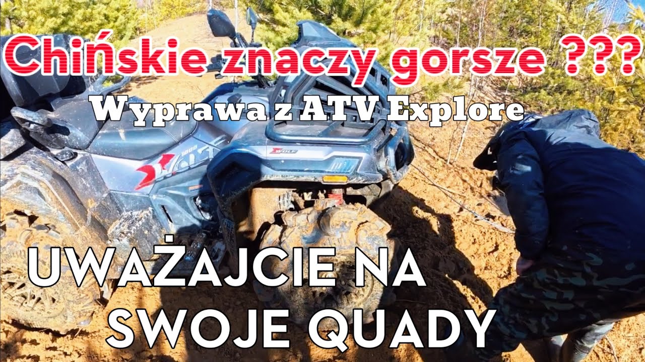 Wada fabryczna Loncina Xwolf 1000 Mud? Dyfer nie wytrzymał .Przeprawa z ATV Explore Wymagający teren