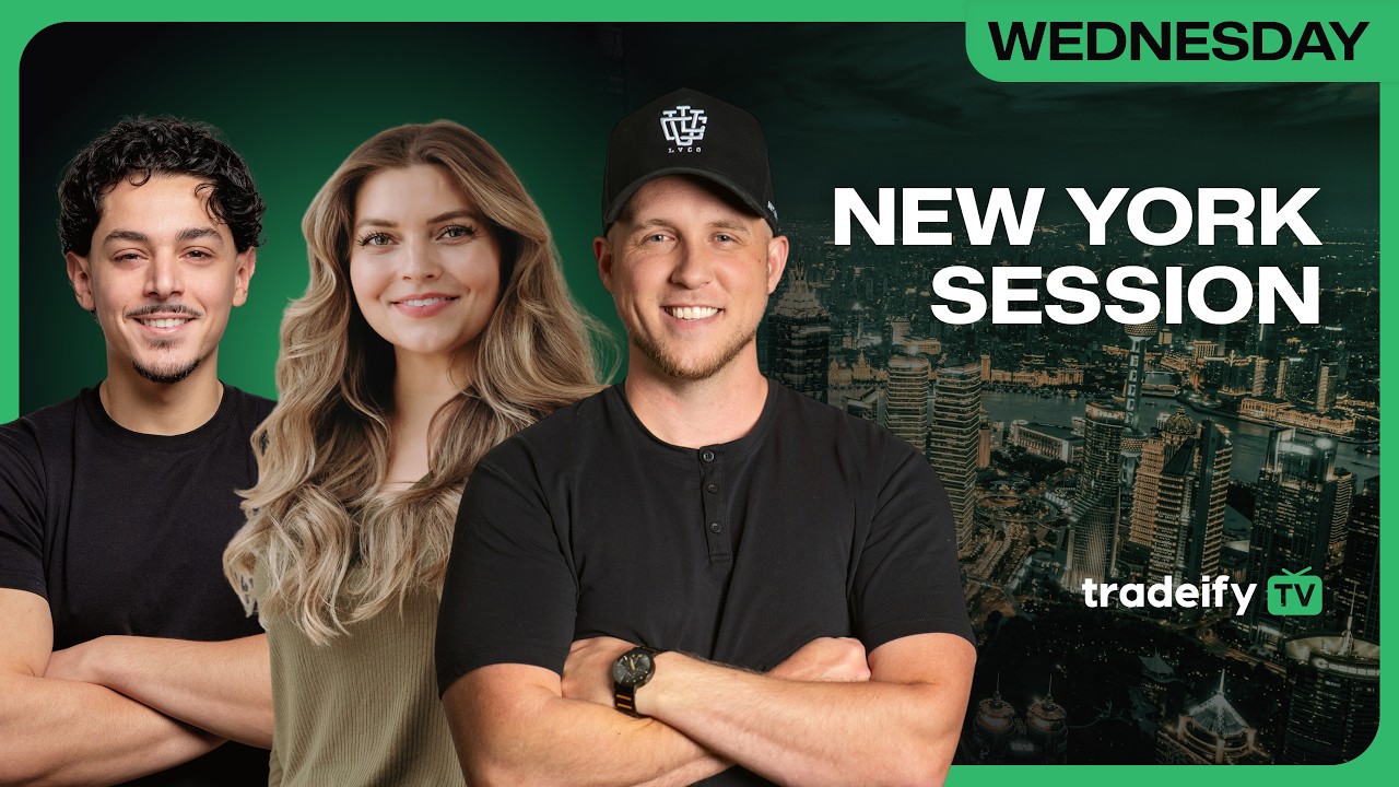 NEW YORK SESSION LIVE!!! | Tradeify TV | WEDNESDAY 10/21/26