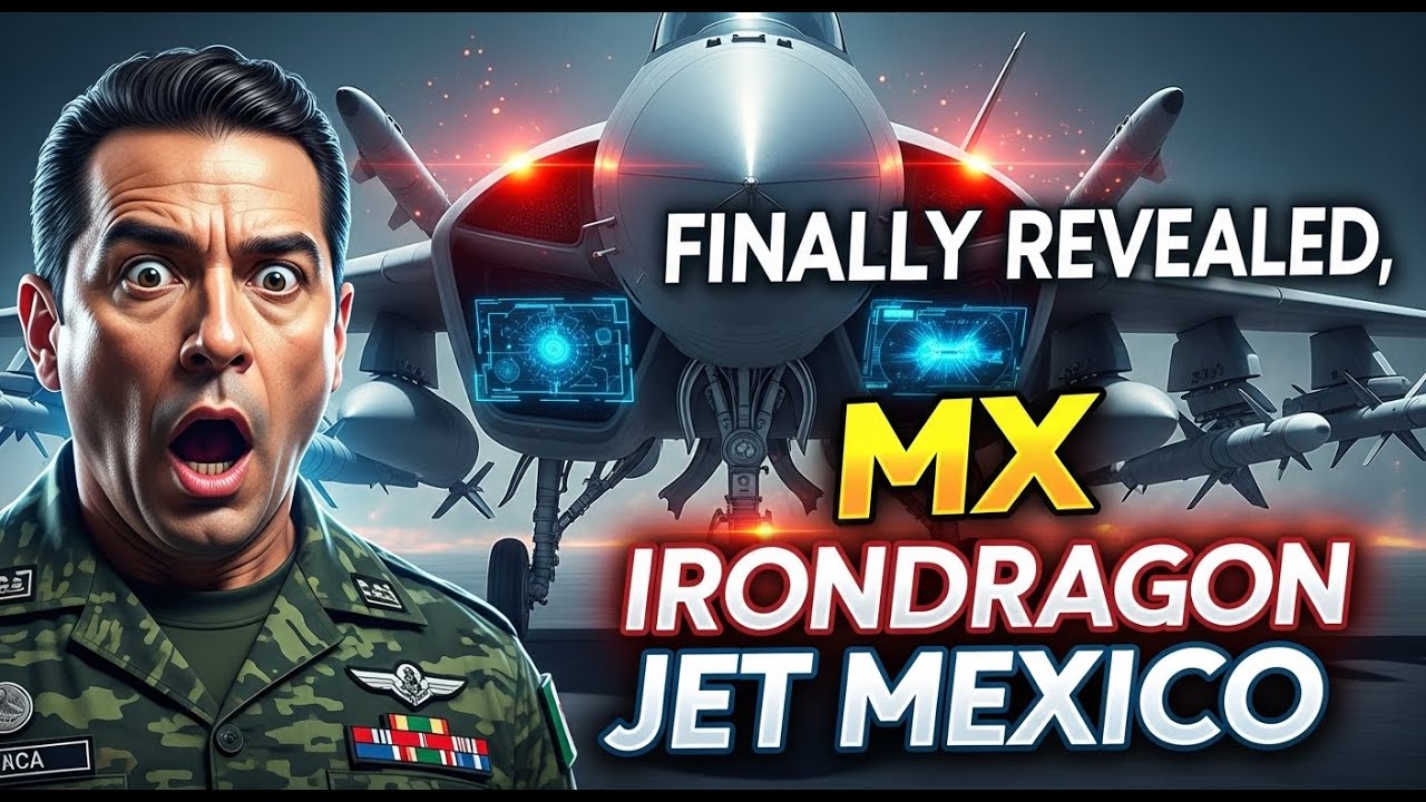 Finalmente Revelado, MX IronDragon Jet M&eacute;xico, El Caza Futurista que Impulsa la Tecnolog&iacute;a Militar