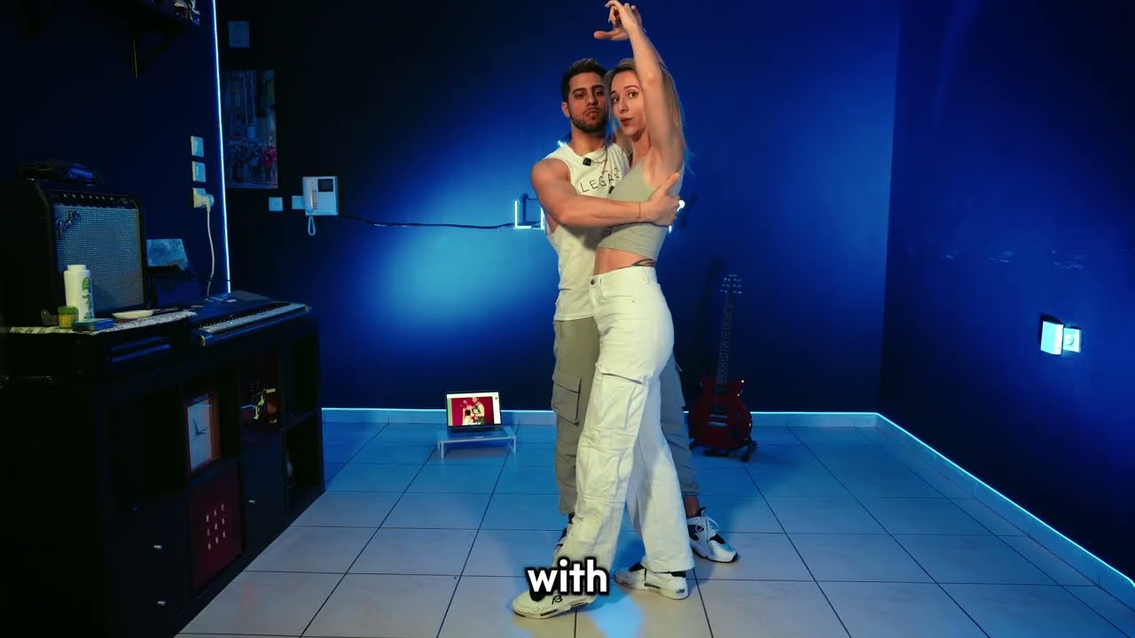 Bachata Legacy - Free Online Bachata Lesson 1 (Follow's Breakdown) with Daniel & Bri