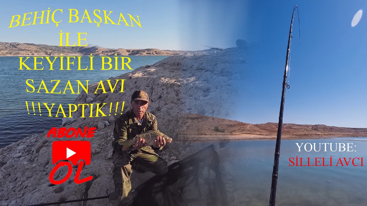 Behiç başkan ile sazan avı İlk bölüm fragmanı Carp fishing trailer with Behiç president 