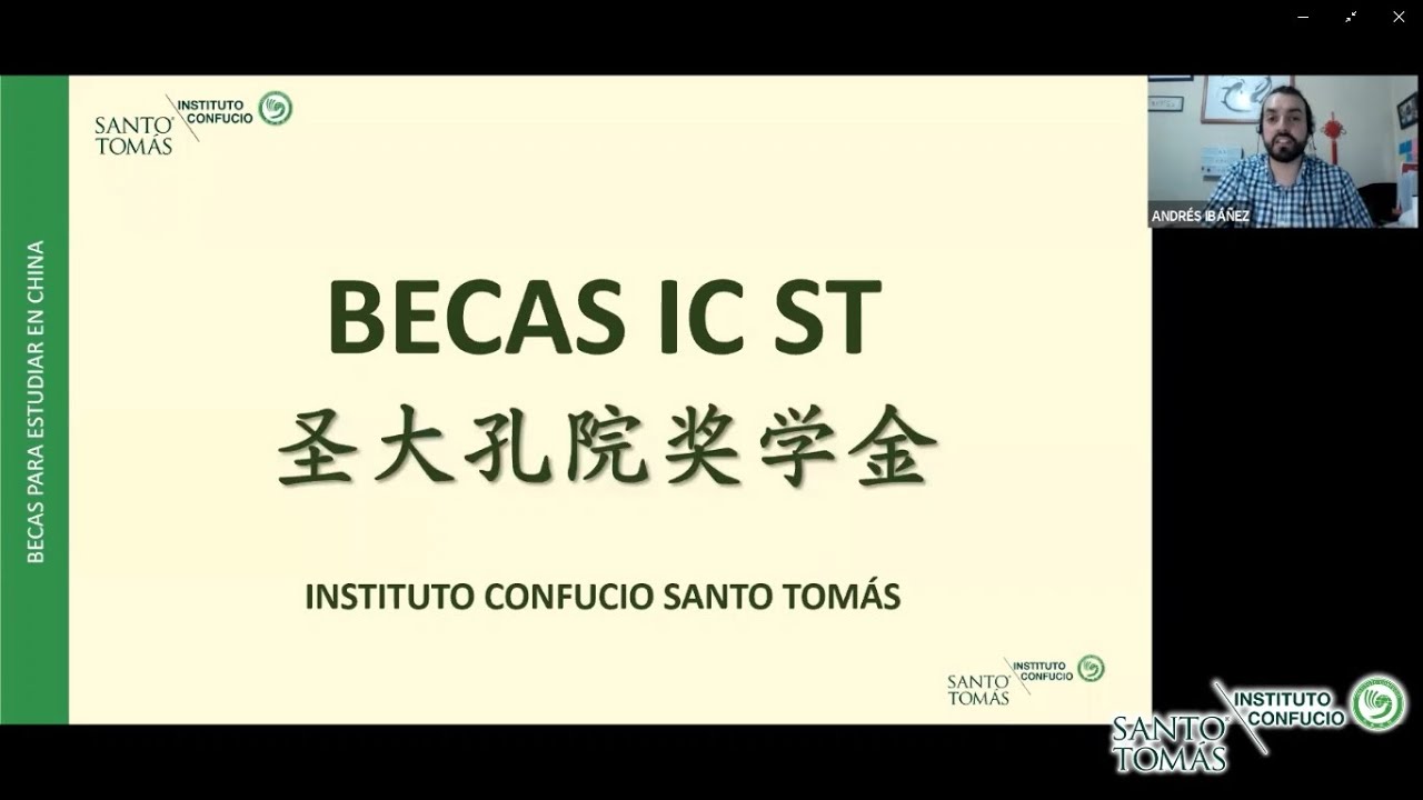 Webinar: “Todo lo que tienes que saber sobre las becas IC ST a China”