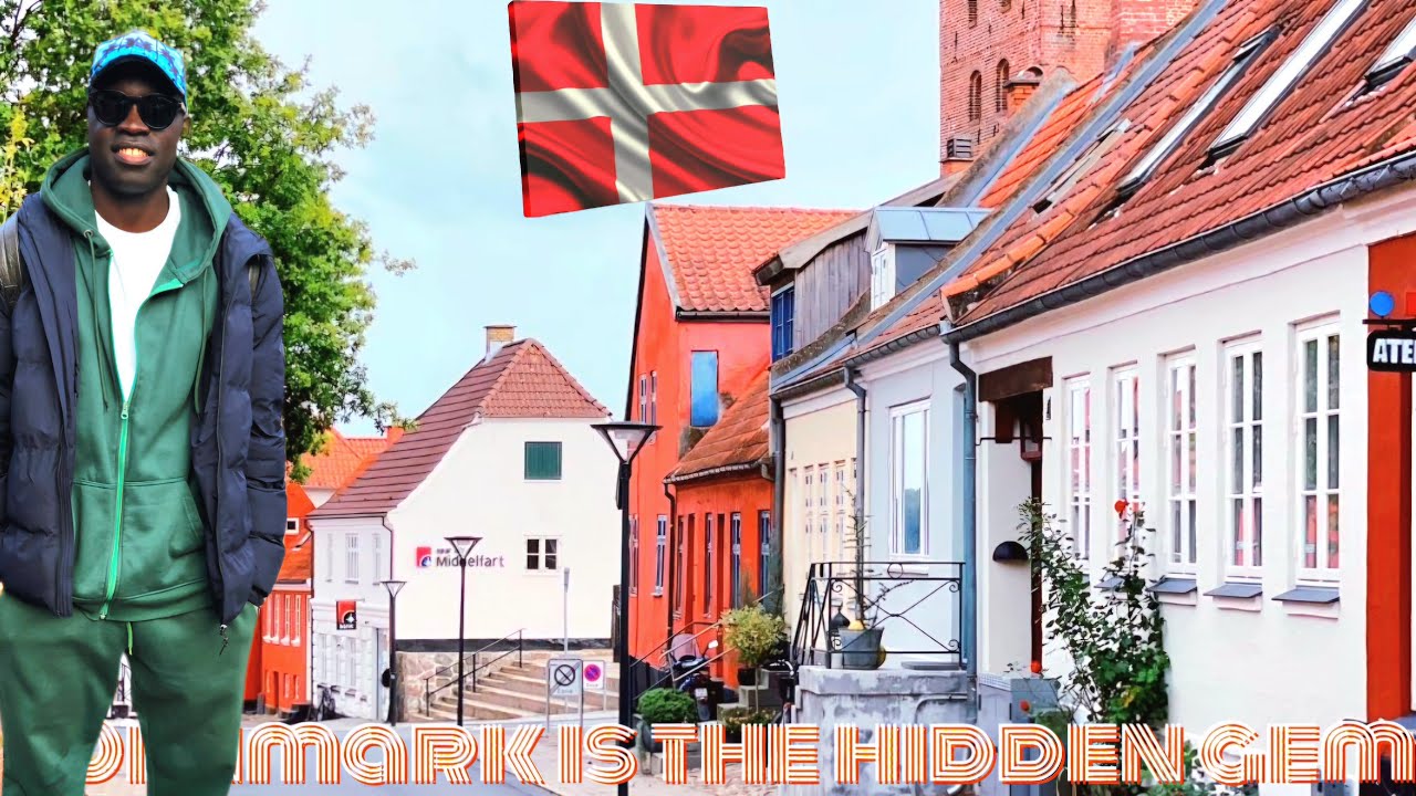 Touring the Hidden Gem of Denmark.  It's the most Beautiful coastal Town. Middelfart