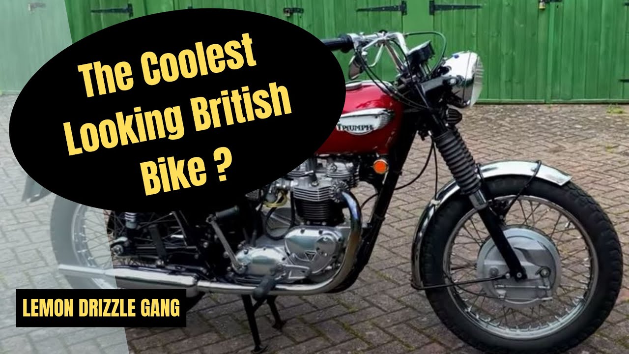 Coolest looking British bike ever ?  riding the 1968 T120 Bonneville