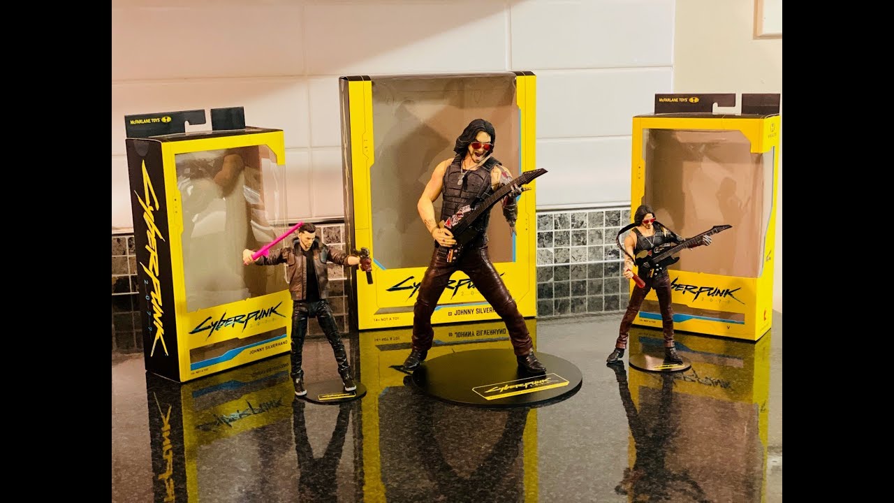 Cyberpunk 2077 Johnny Silverhand Deluxe 12” Action Figure Unboxing