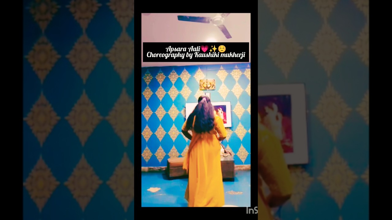 Apsara Aali✨💞Dance Cover | shorts video | kathak dance | choreography | ytshorts | semi classical